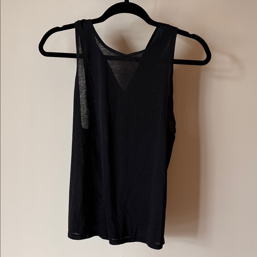 lululemon athletica Black Tank Top Size 6
